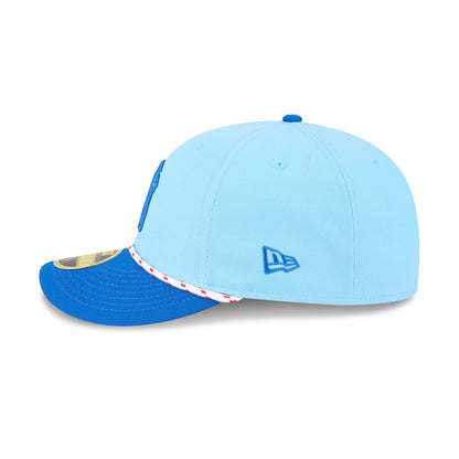 New York Yankees Independence Day 2025 Low Profile 59FIFTY Fitted Hat