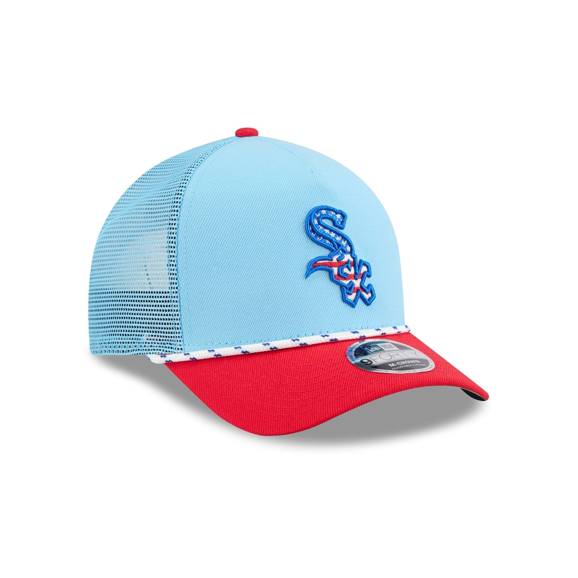 Chicago White Sox Independence Day 2025 9FORTY M-Crown A-Frame Trucker Hat
