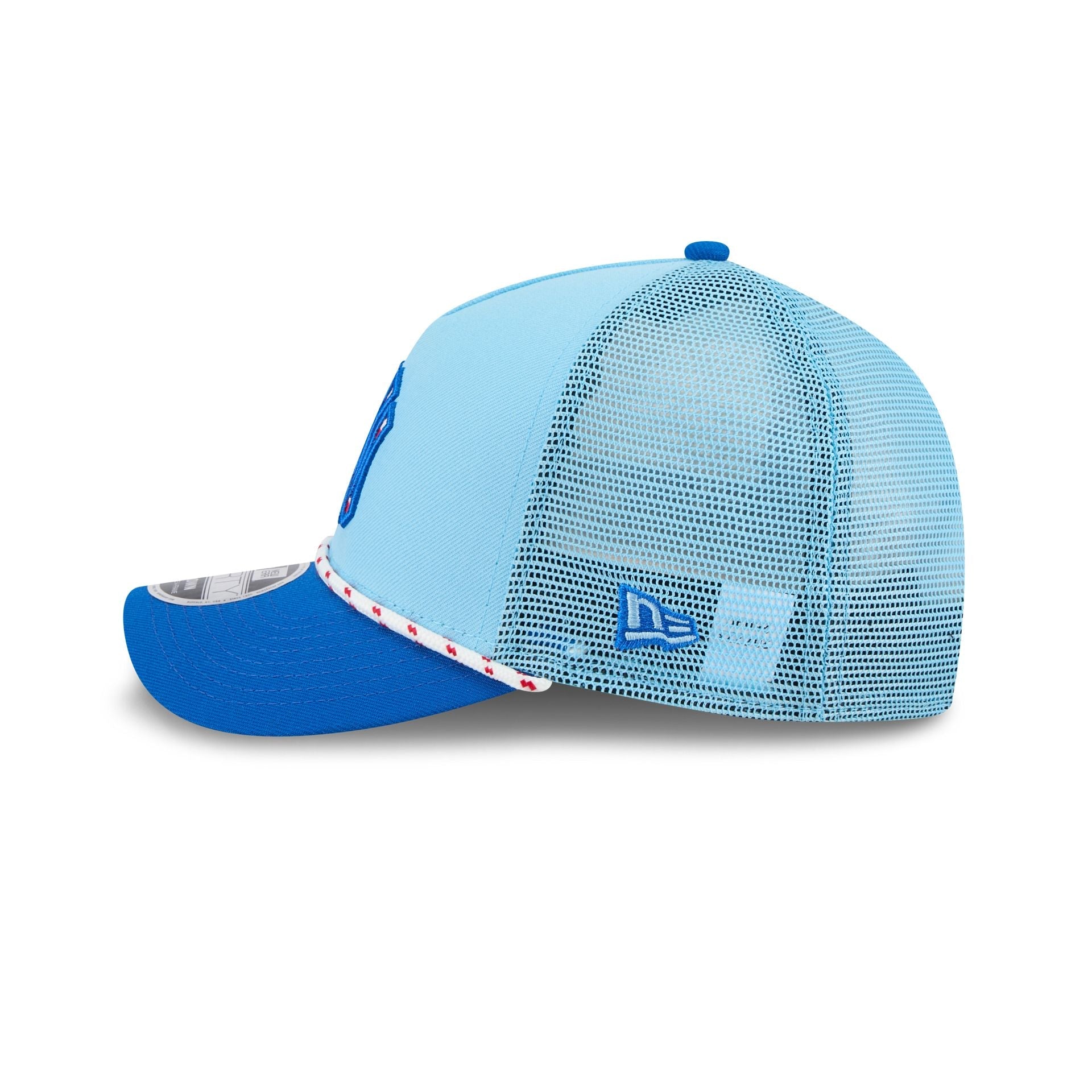 New York Yankees Independence Day 2025 9FORTY M-Crown A-Frame Trucker Hat