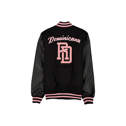 Dominican Republic Black Bomber Jacket