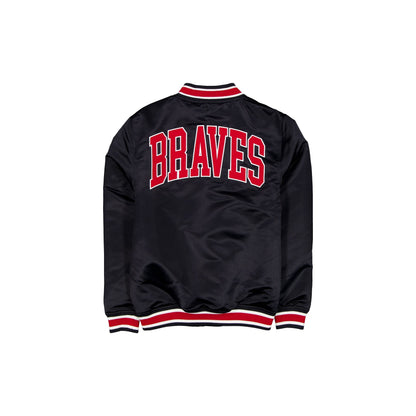 Atlanta Braves Sport Classics Navy Satin Jacket