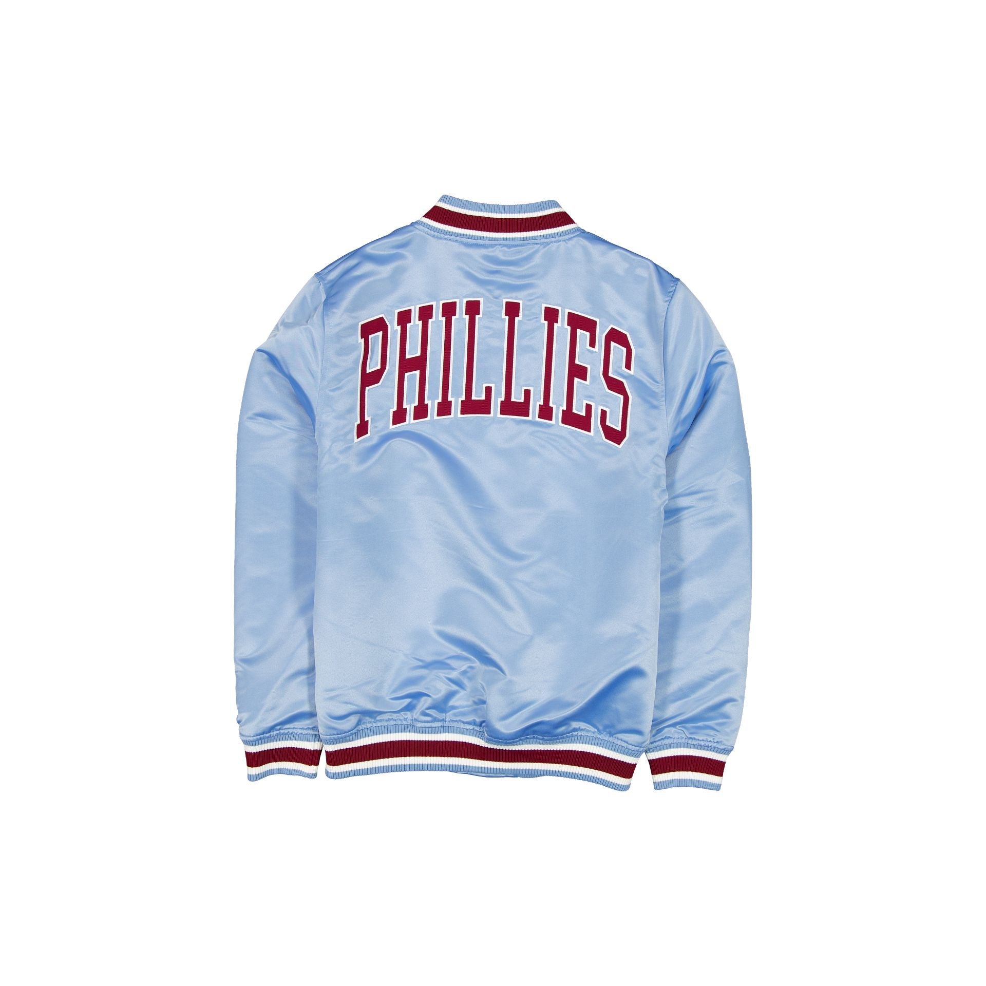 Philadelphia Phillies Sport Classics Light Blue Satin Jacket