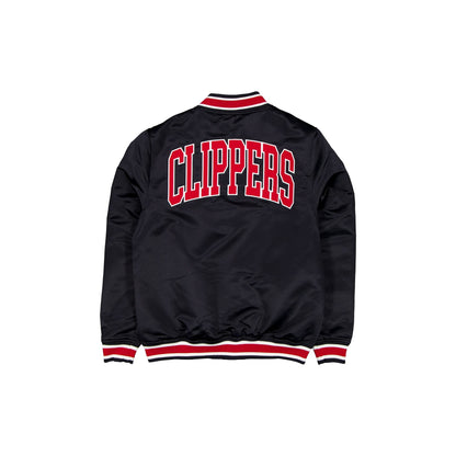 Los Angeles Clippers Sport Classics Navy Satin Jacket