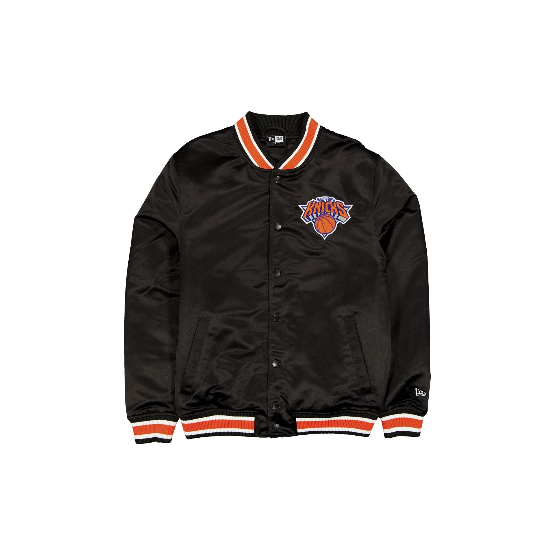 New York Knicks Sport Classics Black Satin Jacket