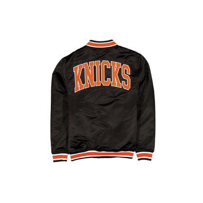 New York Knicks Sport Classics Black Satin Jacket