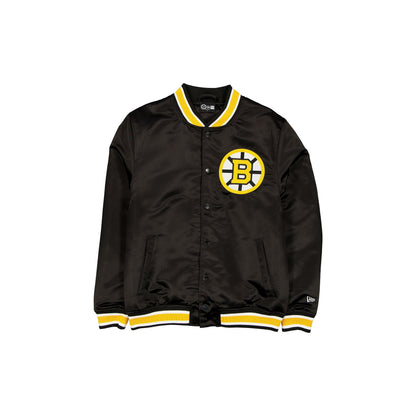 Boston Bruins Sport Classics Black Satin Jacket