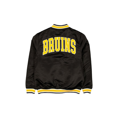 Boston Bruins Sport Classics Black Satin Jacket