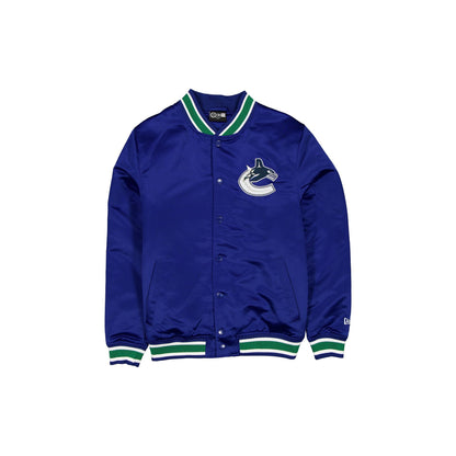 Vancouver Canucks Sport Classics Blue Satin Jacket