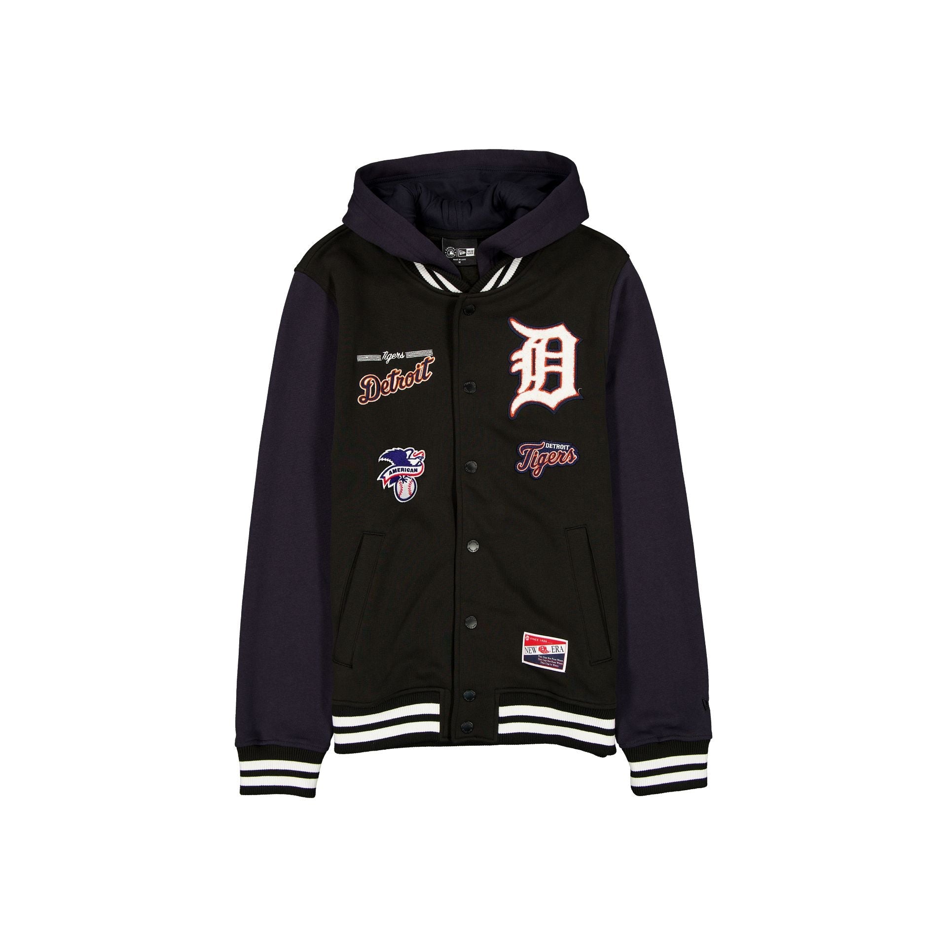 Detroit Tigers Throwback Black Jacket