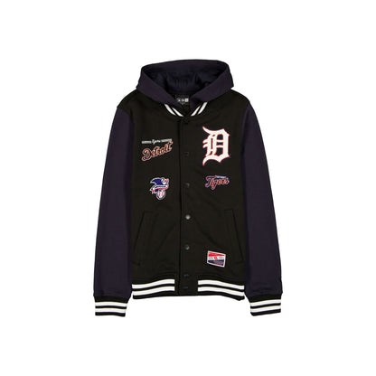 Detroit Tigers Throwback Black Jacket
