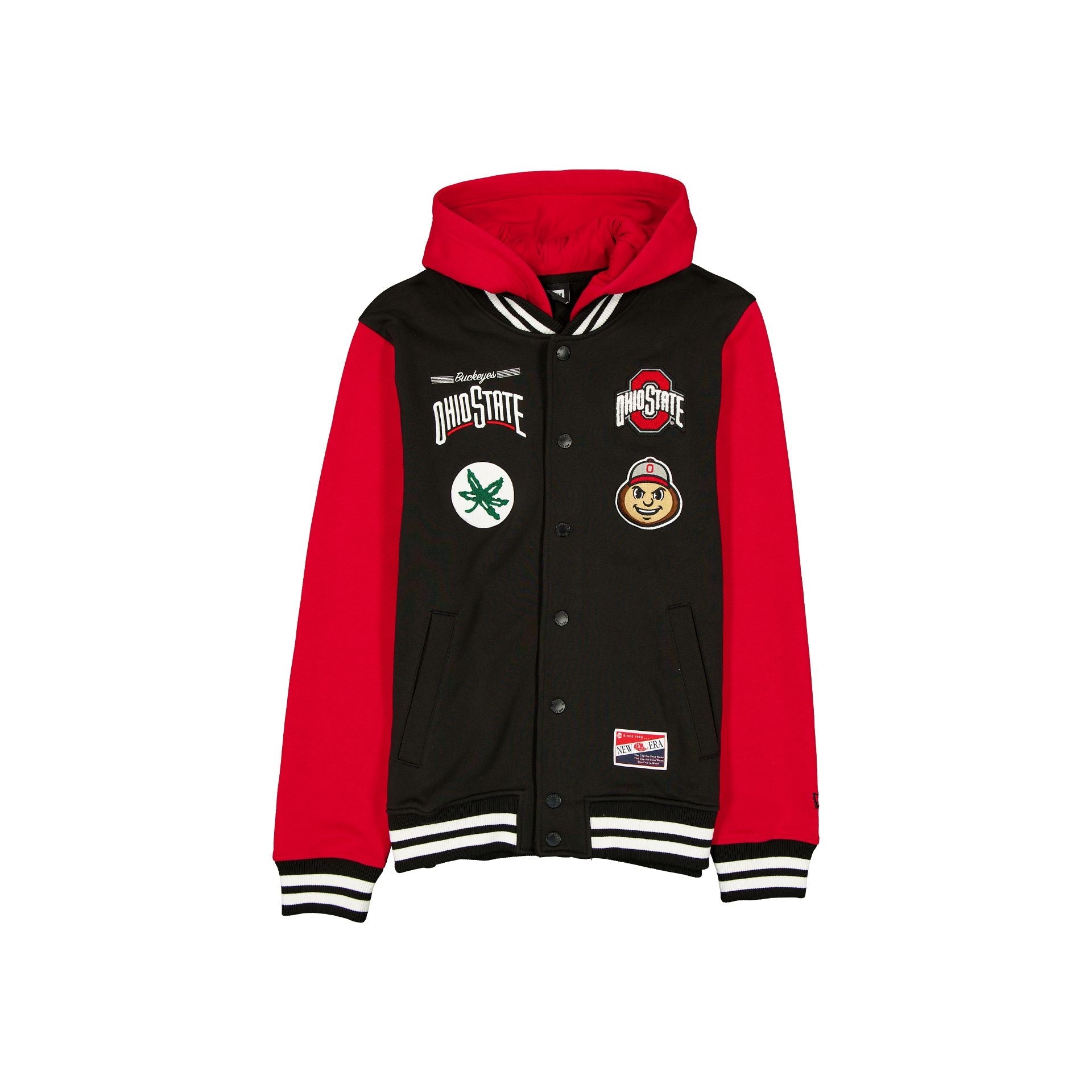 Ohio State Buckeyes Throwback Black Jacket