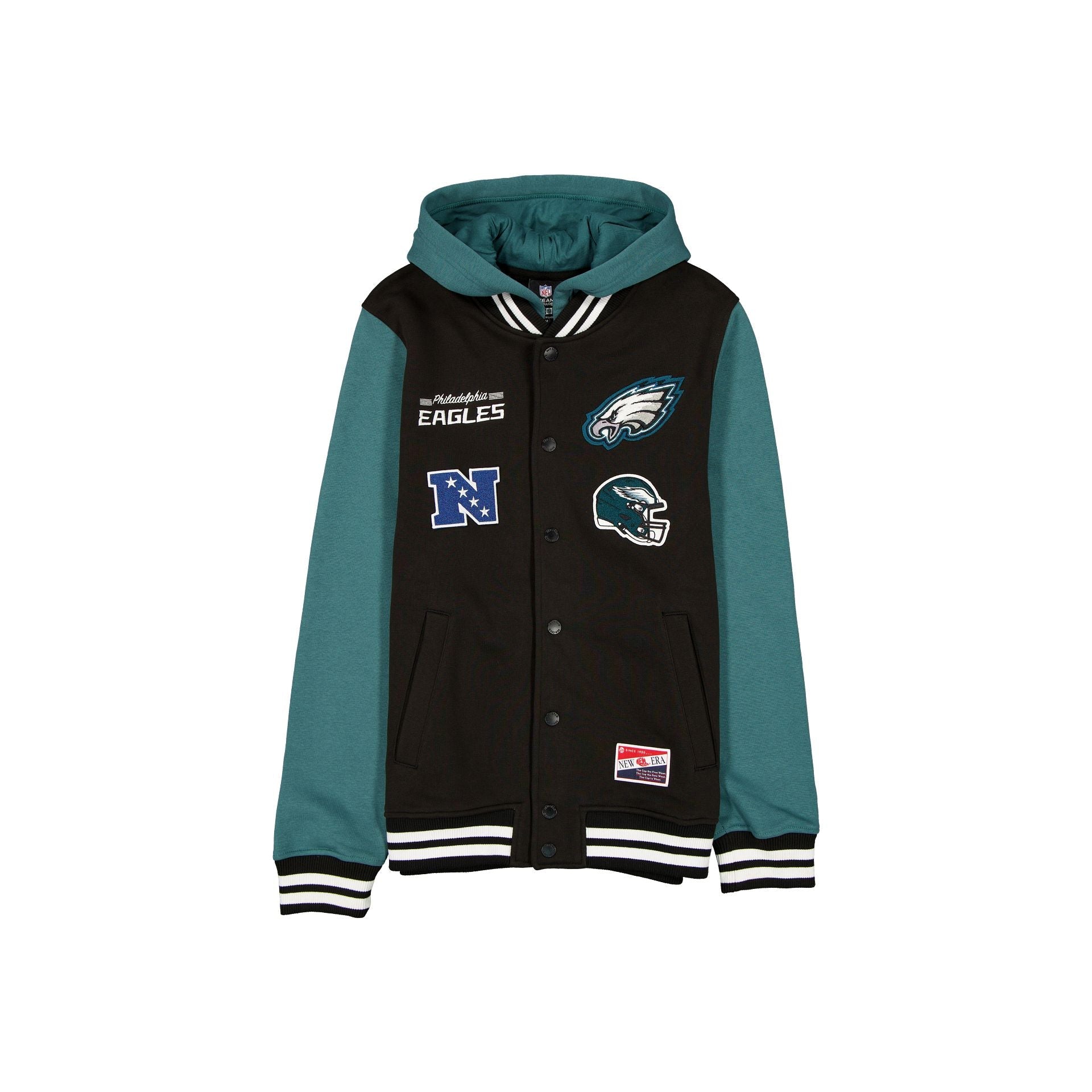 Philadelphia Eagles Throwback Black Jacket