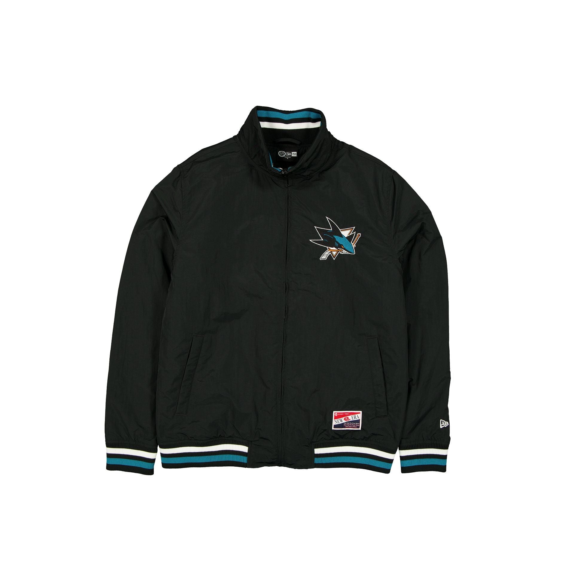 San Jose Sharks Throwback Nylon Jacket