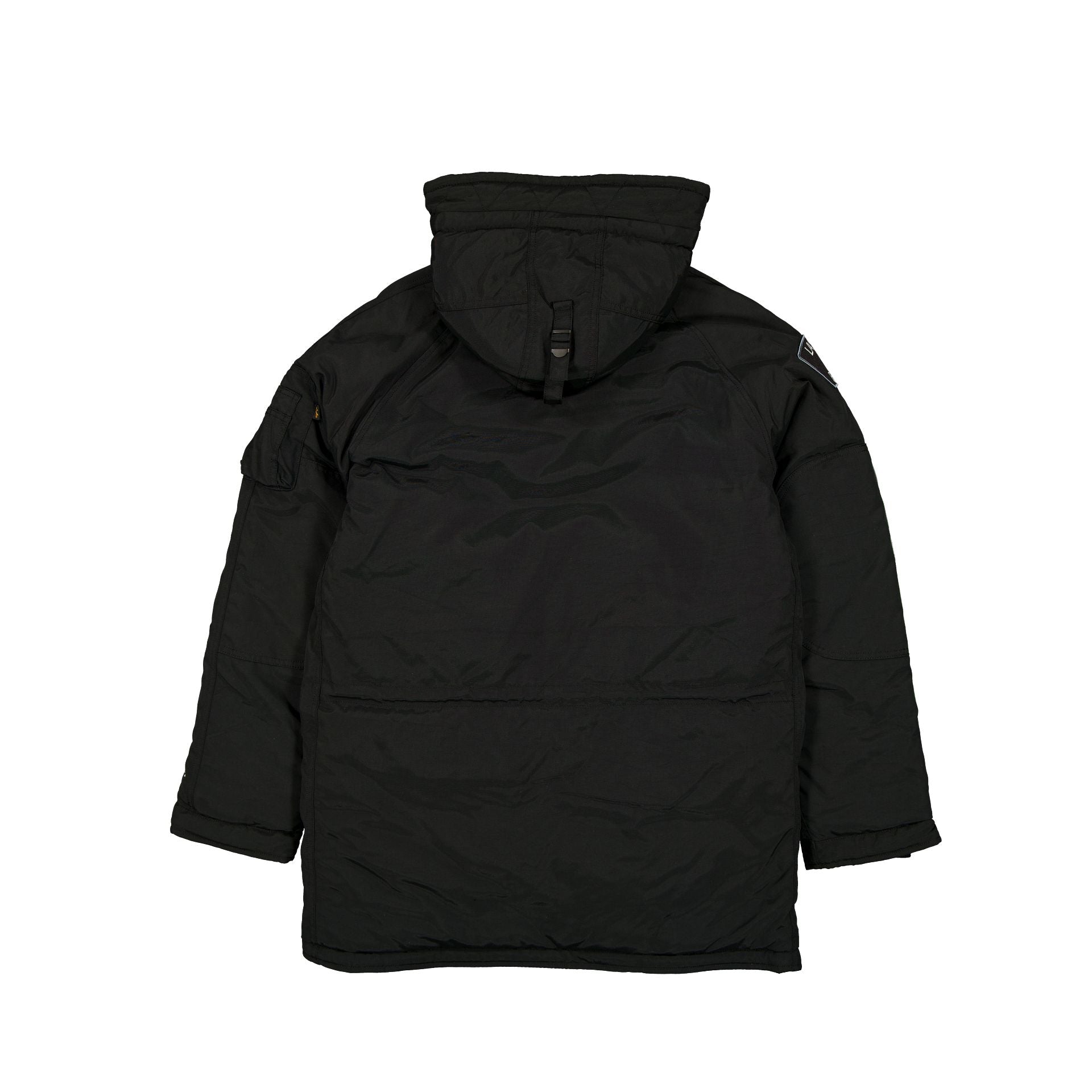 Alpha Industries x Las Vegas Raiders Black N-3B Parka Jacket