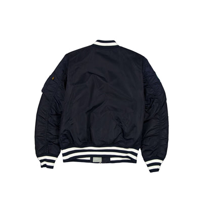 Alpha Industries x Seattle Mariners Navy MA-1 Bomber Jacket