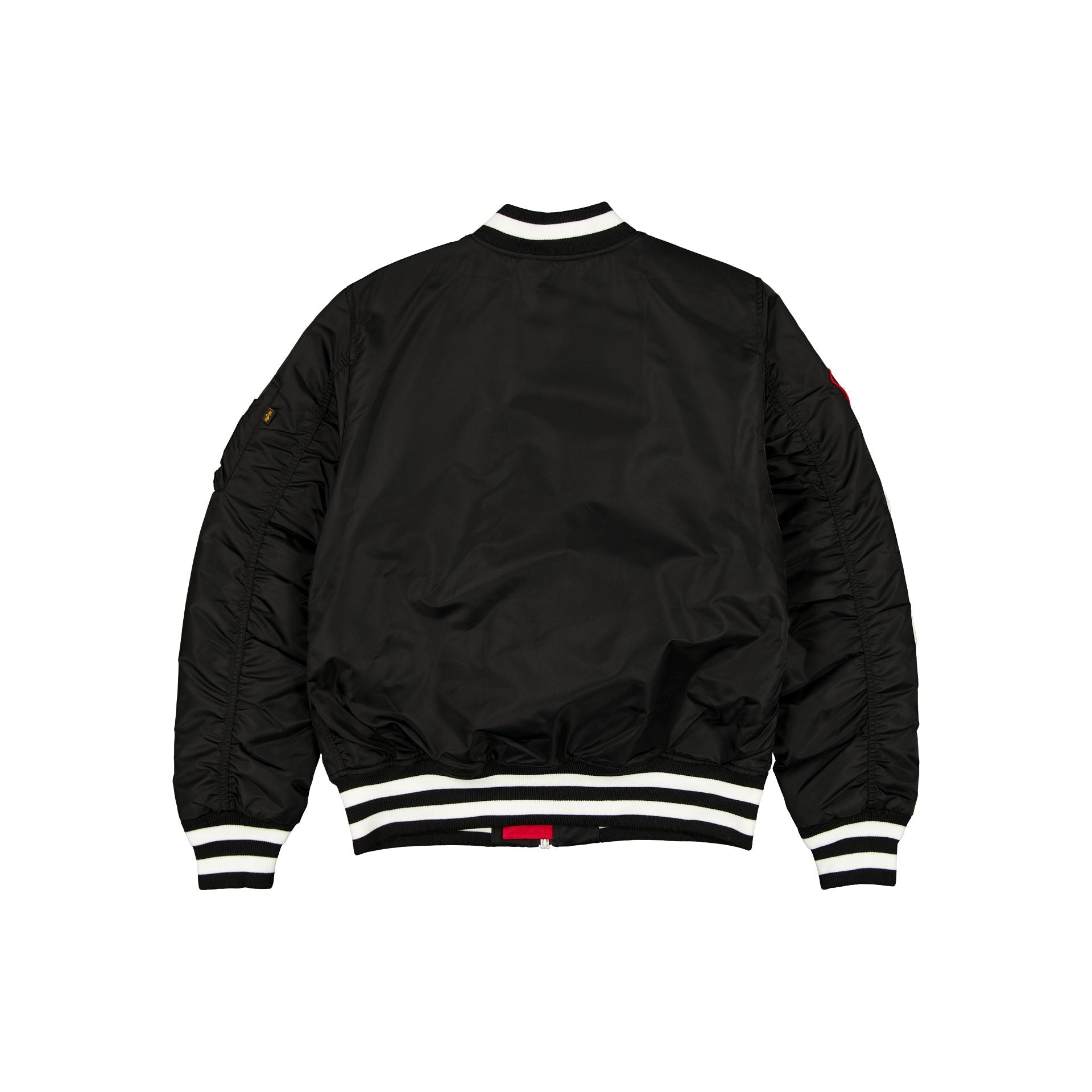 Alpha Industries x Chicago Bulls Black MA-1 Bomber Jacket