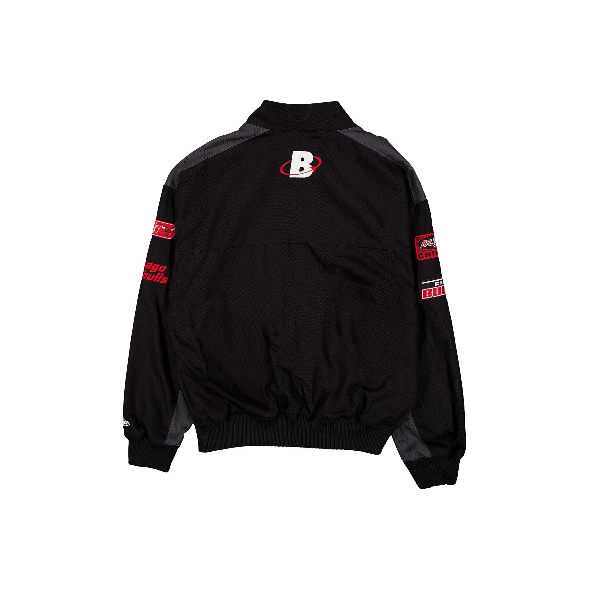 Chicago Bulls Black Motorsports Jacket