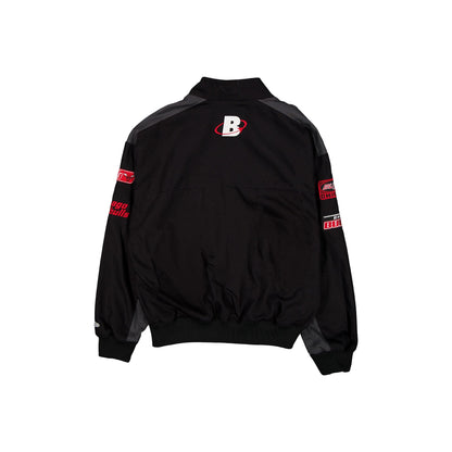 Chicago Bulls Black Motorsports Jacket