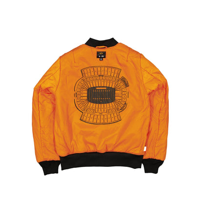 Alpha Industries x Buffalo Bills Black Camo MA-1 Bomber Jacket