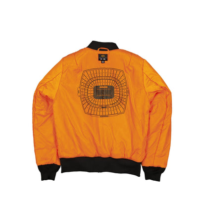 Alpha Industries x Kansas City Chiefs Black Camo MA-1 Bomber Jacket