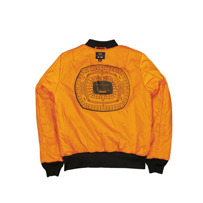 Alpha Industries x New York Giants Black Camo MA-1 Bomber Jacket