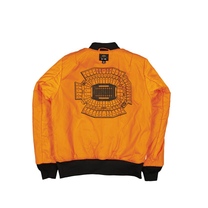 Alpha Industries x Philadelphia Eagles Black Camo MA-1 Bomber Jacket