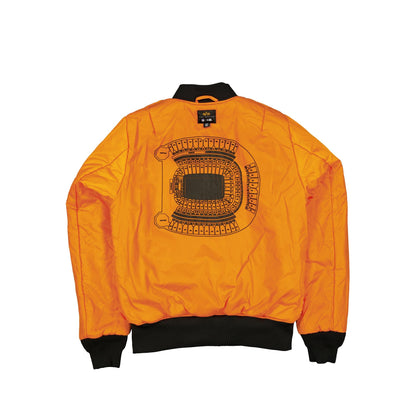 Alpha Industries x Pittsburgh Steelers Black Camo MA-1 Bomber Jacket