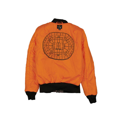 Alpha Industries x San Jose Sharks Black Camo MA-1 Bomber Jacket