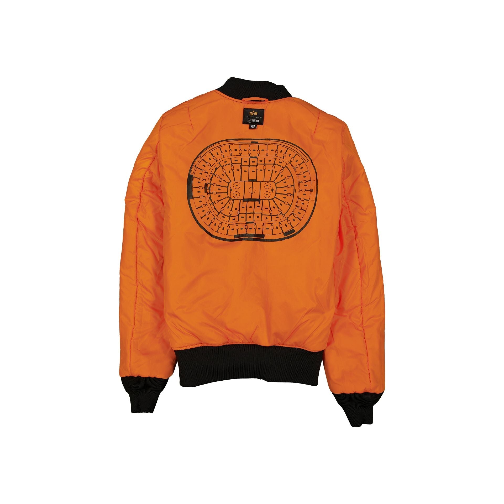 Alpha Industries x Philadelphia Flyers Black Camo MA-1 Bomber Jacket