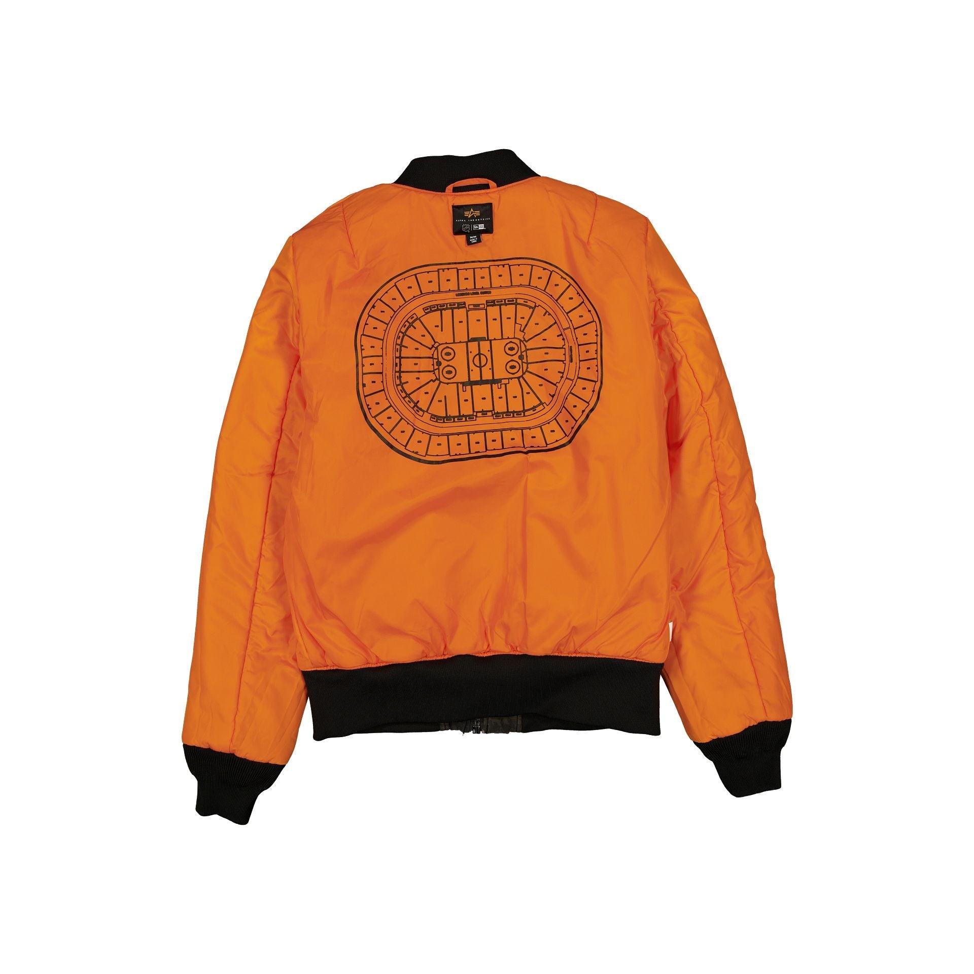 Alpha Industries x Pittsburgh Penguins Black Camo MA-1 Bomber Jacket