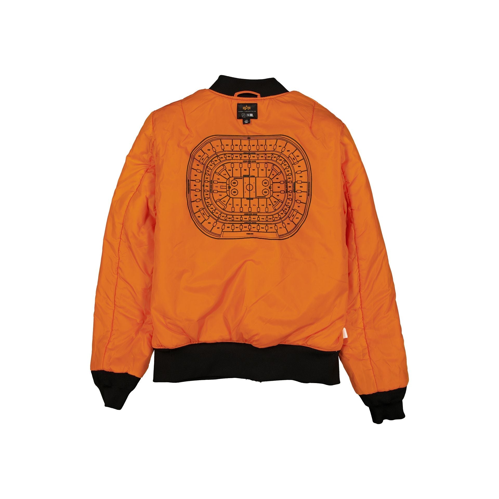 Alpha Industries x Chicago Blackhawks Black Camo MA-1 Bomber Jacket