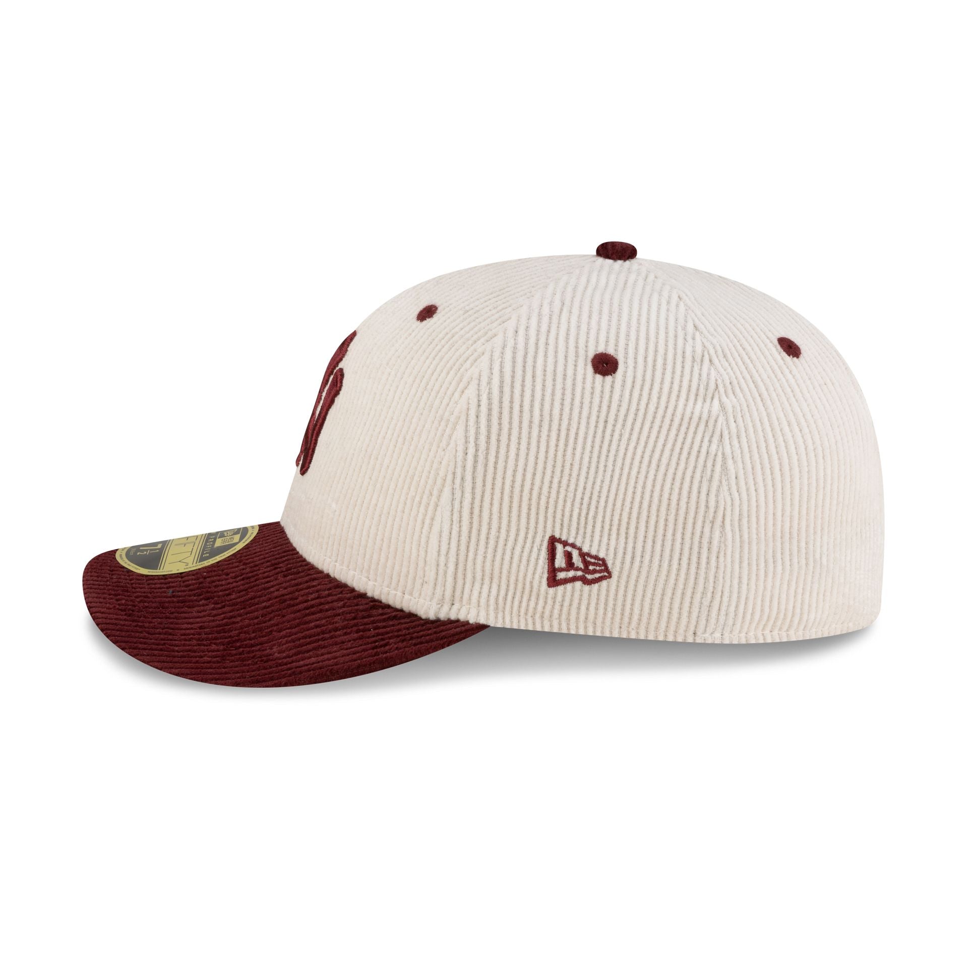 New York Yankees Cord Cream Low Profile 59FIFTY Fitted Hat