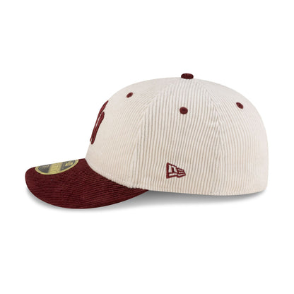 New York Yankees Cord Cream Low Profile 59FIFTY Fitted Hat