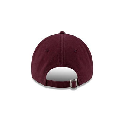 New York Yankees Mini Logo Dark Red 9TWENTY Adjustable Hat