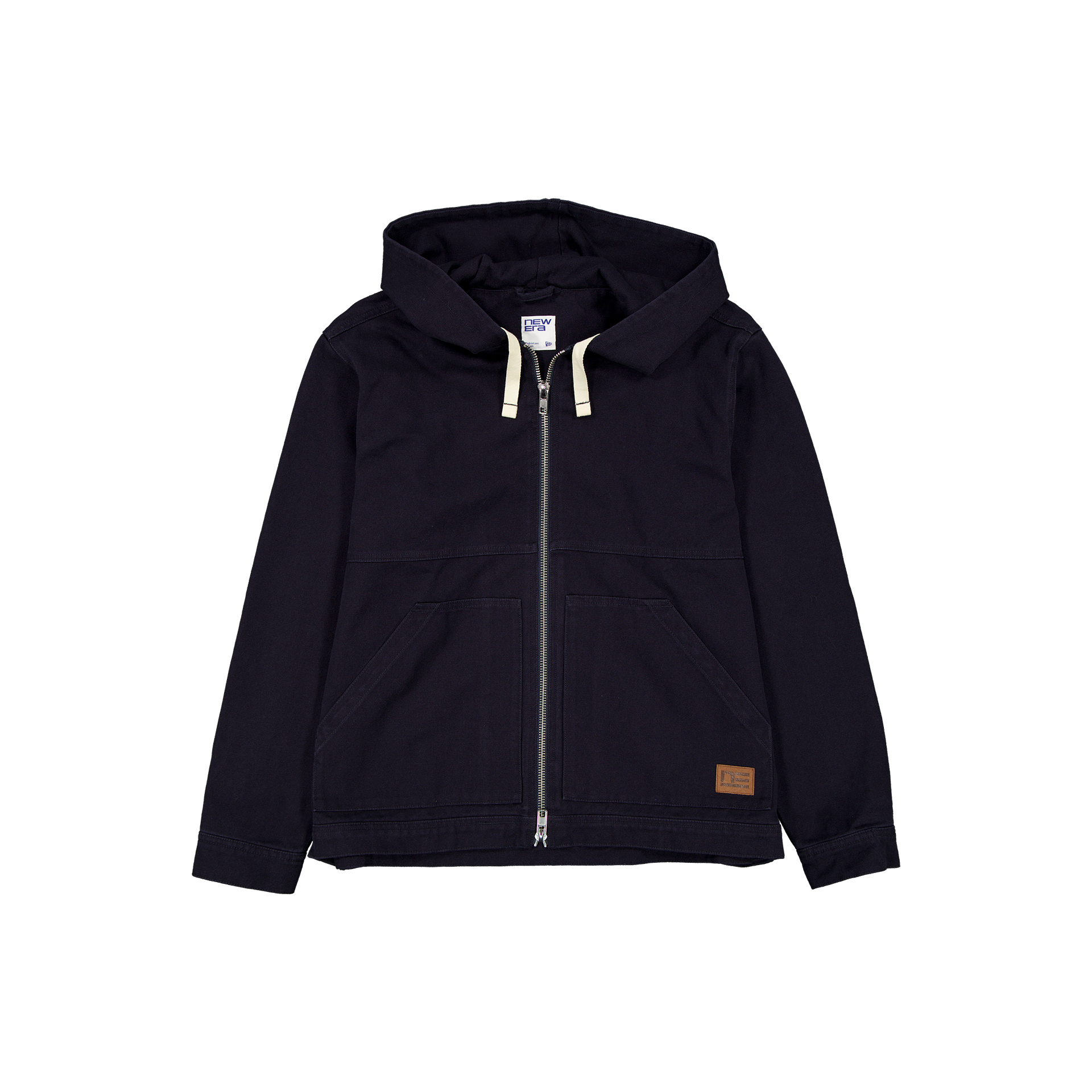 New Era Branded Forge Hooded Work Navy Jacket