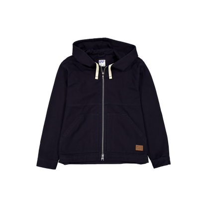 New Era Branded Forge Hooded Work Navy Jacket