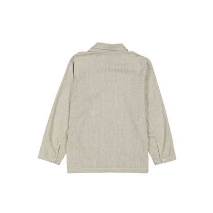 New Era Branded Railroad Stripe Workwear Jacket