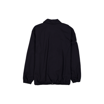 New Era Branded Twill Applique Navy Coaches Jacket