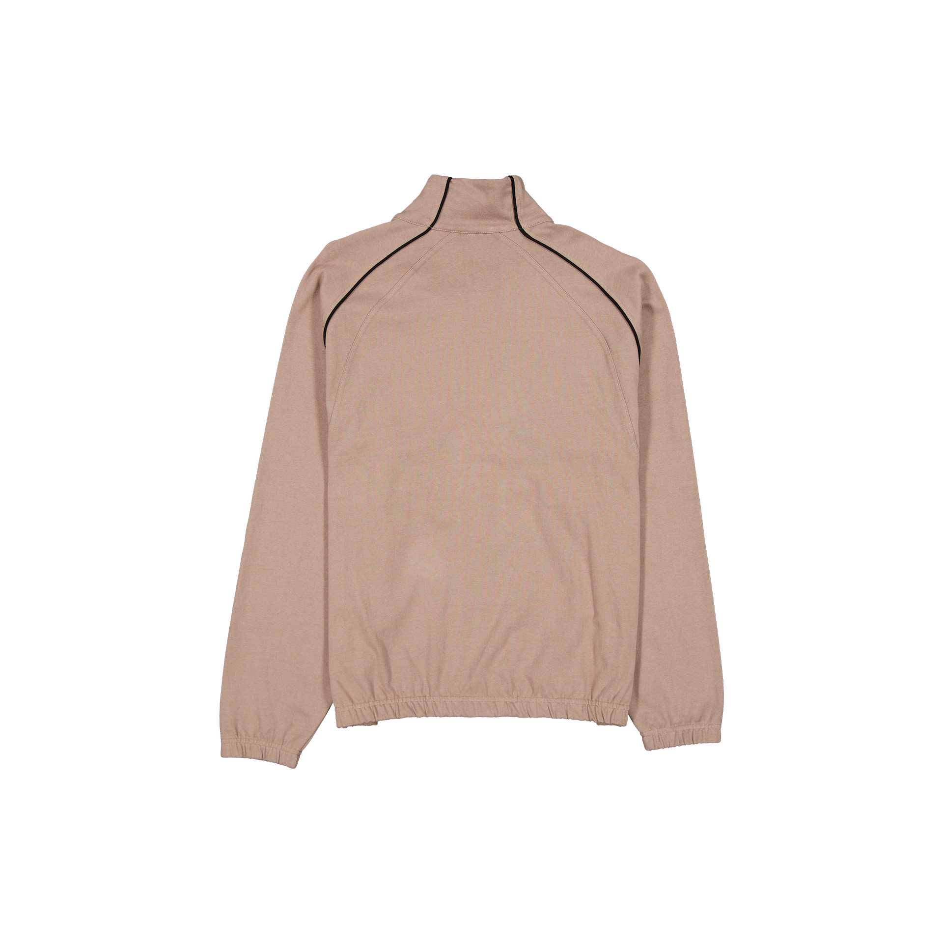 New Era Branded Shoreline Taupe Gray Full-Zip Track Jacket