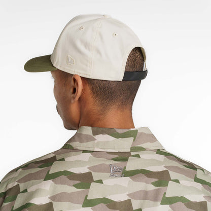 New Era Branded Printed Military Shacket