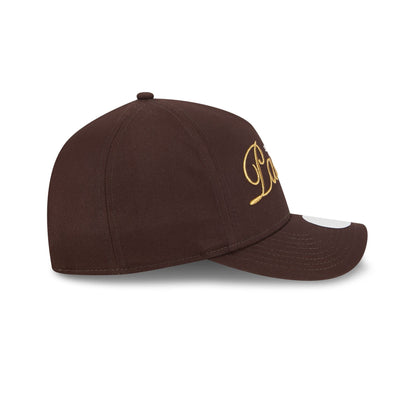 San Diego Padres Metallic Women's 9FORTY M-Crown A-Frame Snapback Hat