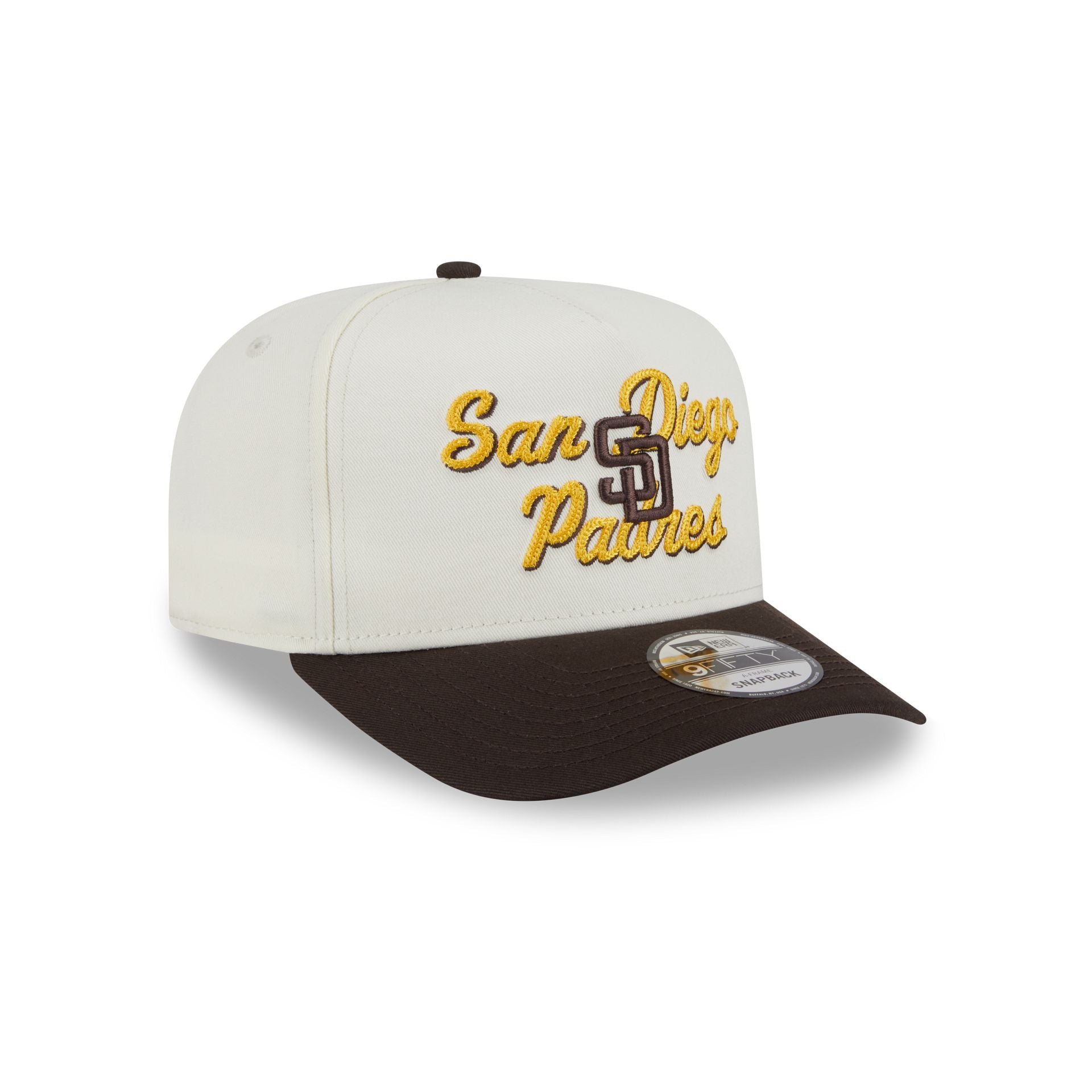 San Diego Padres Chainstitch 9FIFTY A-Frame Snapback Hat
