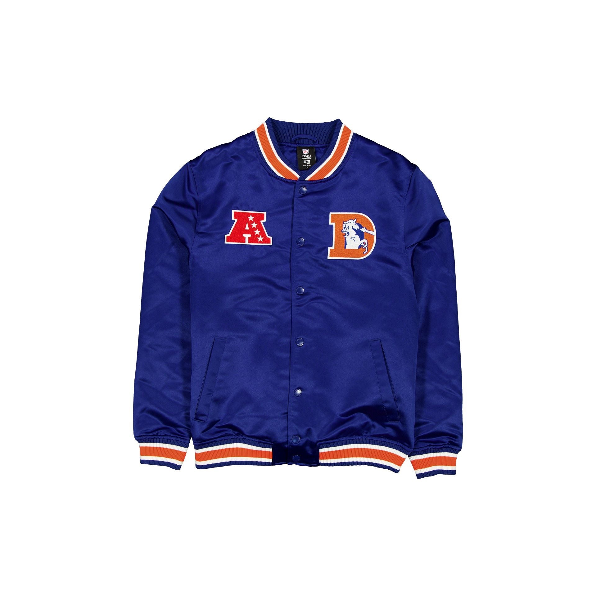 Denver Broncos Sport Classics Blue Satin Jacket