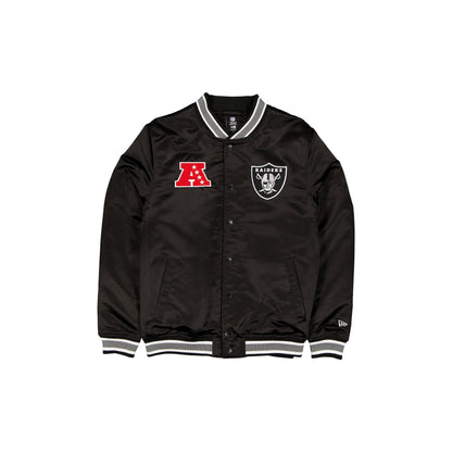 Las Vegas Raiders Sport Classics Black Satin Jacket