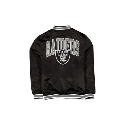 Las Vegas Raiders Sport Classics Black Satin Jacket