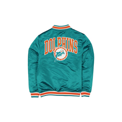 Miami Dolphins Sport Classics Blue Satin Jacket
