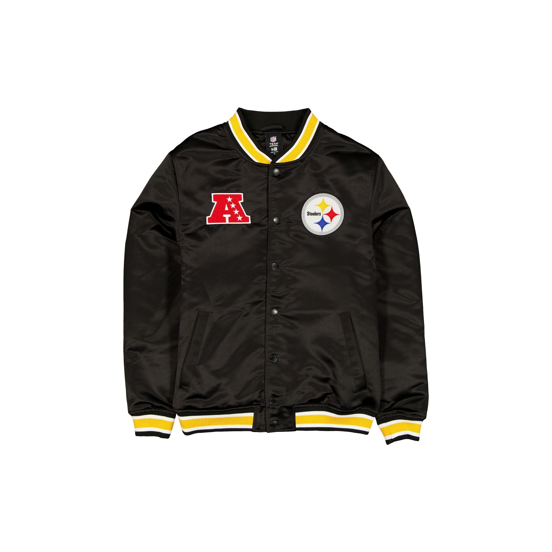 Pittsburgh Steelers Sport Classics Black Satin Jacket