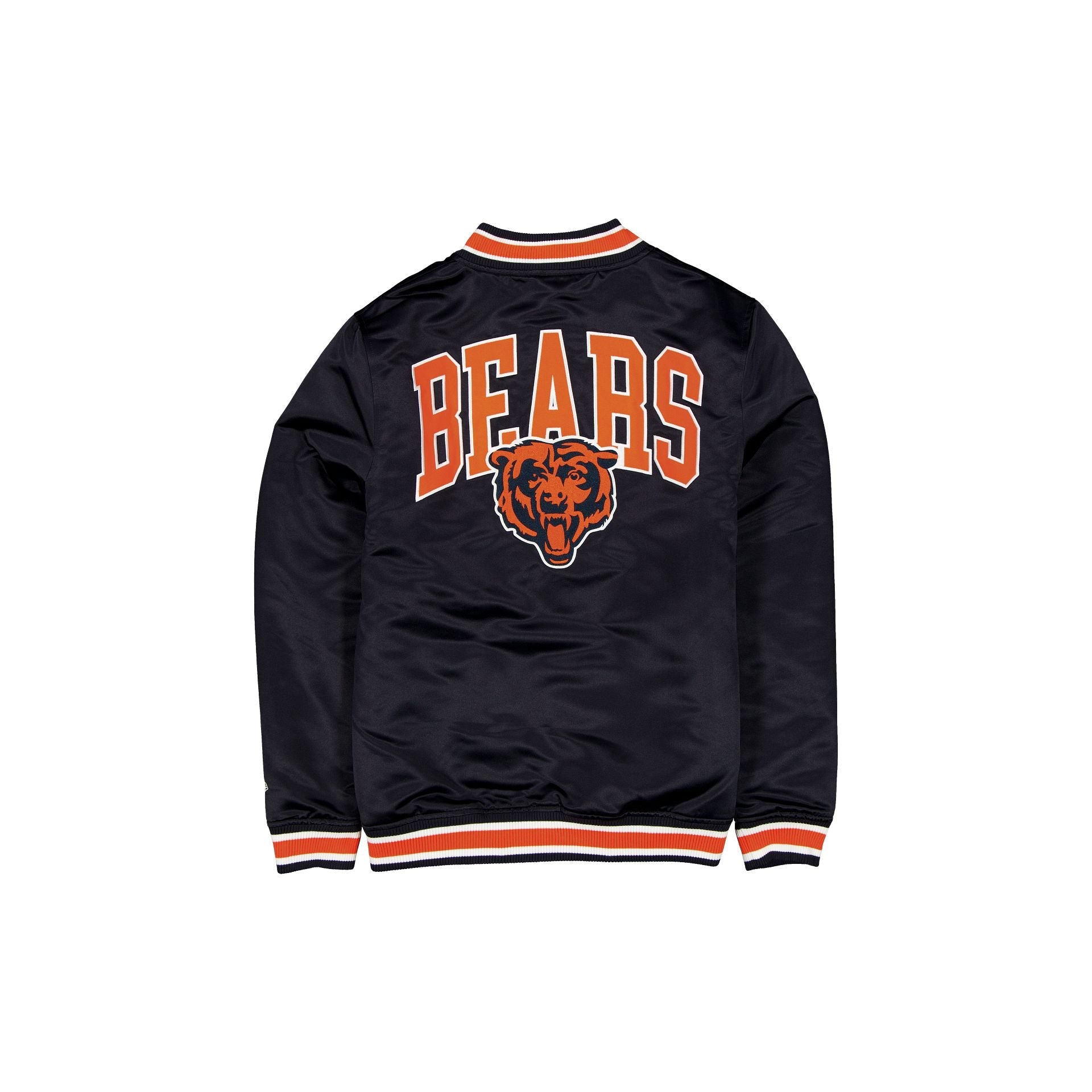 Chicago Bears Sport Classics Navy Satin Jacket