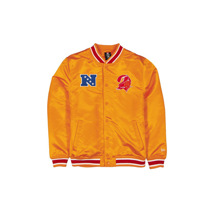 Tampa Bay Buccaneers Sport Classics Orange Satin Jacket
