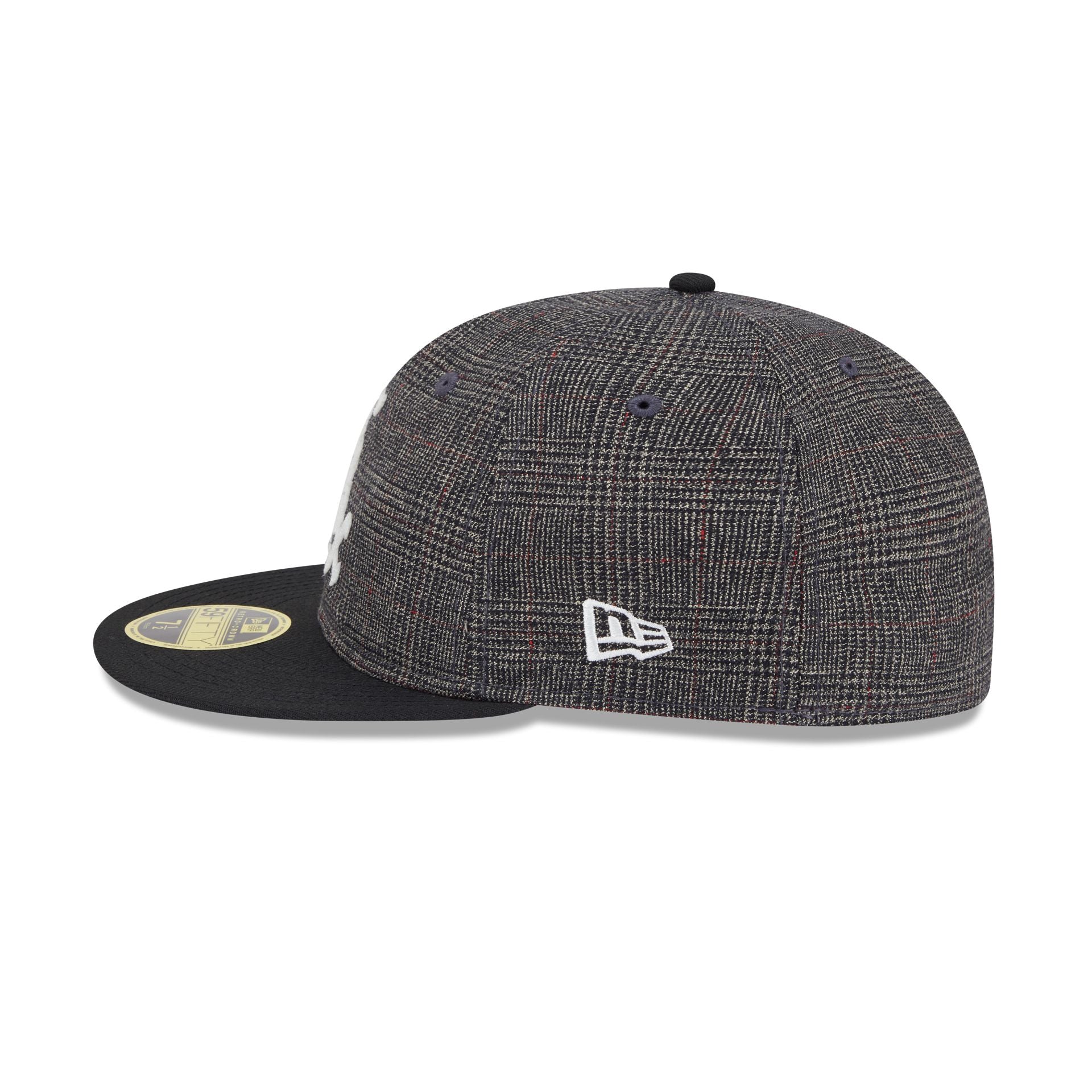 Chicago White Sox Plaid Retro Crown 59FIFTY Fitted Hat